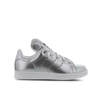 Foot Locker Adidas Stan Smith Peuterschoenen - Zilver - Maat 35 - Leer aanbieding