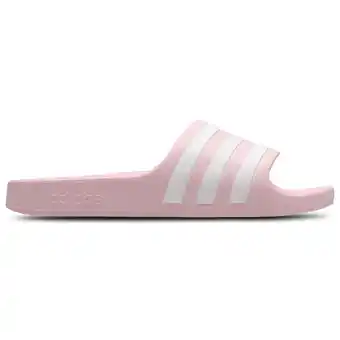 Foot Locker Adidas adilette Kindersneakers - Roze - Maat 36 - Plastic aanbieding