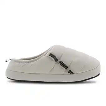Foot Locker Puma Scuff Kindersneakers - Beige - Maat 35.5 - Mesh/Synthetisch aanbieding