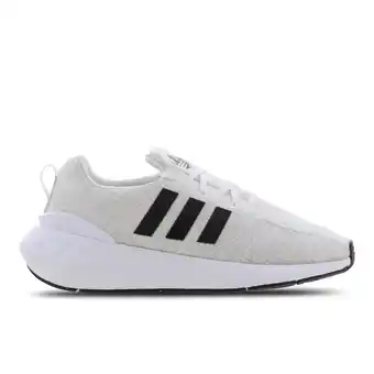 Foot Locker Adidas Swift Run 22 Kindersneakers - Wit - Maat 37 1/3 - Mesh/Synthetisch aanbieding