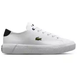 Foot Locker Lacoste Gripshot Kindersneakers - Wit - Maat 35.5 - Leer aanbieding