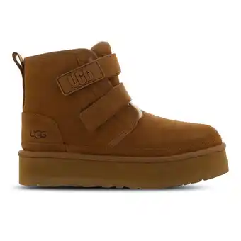 Foot Locker UGG Neumel Kindersneakers - Bruin - Maat 38 - Leer aanbieding