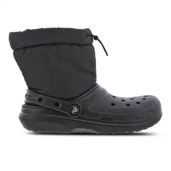 Foot Locker Crocs Classic Kindersneakers - Zwart - Maat 38-39 - Textil, Polyamide aanbieding