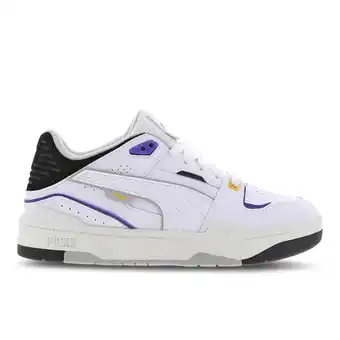 Foot Locker Puma Slipstream Kindersneakers - Wit - Maat 37 - Leer aanbieding