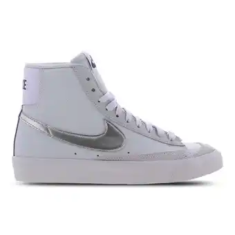 Foot Locker Nike Blazer Kindersneakers - Grijs - Maat 37.5 - Leer, Synthetisch aanbieding
