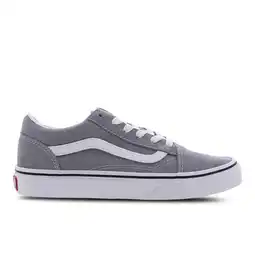 Foot Locker Vans Old Skool Kindersneakers - Grijs - Maat 36.5 - Leer aanbieding