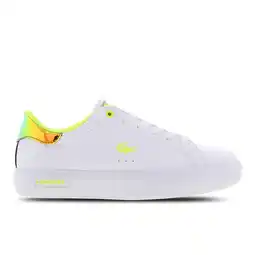 Foot Locker Lacoste Powercourt Kindersneakers - Wit - Maat 35.5 - Leer aanbieding