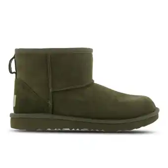 Foot Locker UGG Classic Kindersneakers - Groen - Maat 37 - Leer aanbieding