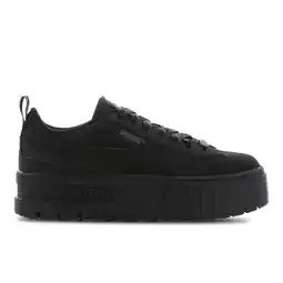 Foot Locker Puma Mayze Kindersneakers - Zwart - Maat 36 - Leer aanbieding