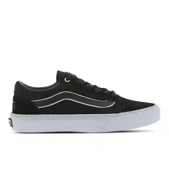 Foot Locker Vans Old Skool Kindersneakers - Zwart - Maat 36 - Leer aanbieding