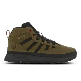 Foot Locker Timberland Euro Trekker Mid Kindersneakers - Olijf - Maat 36 - Nubuck aanbieding