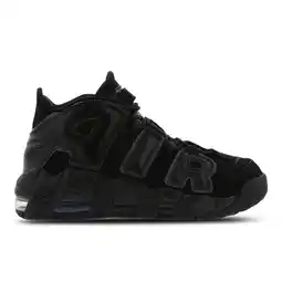 Foot Locker Nike Uptempo Kindersneakers - Zwart - Maat 36.5 - Leer, Textil aanbieding