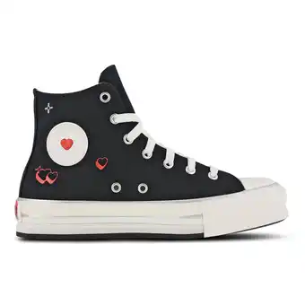 Foot Locker Converse Ctas Eva Lift Platform High Kindersneakers - Zwart - Maat 36 - Textil aanbieding