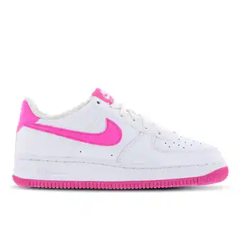 Foot Locker Nike Air Force Kindersneakers - Wit - Maat 36 - Leer aanbieding