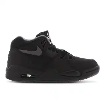 Foot Locker Nike Flight Kindersneakers - Zwart - Maat 36.5 - Leer aanbieding