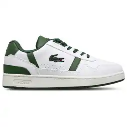 Foot Locker Lacoste T-clip Kindersneakers - Wit - Maat 35.5 - Leer, Synthetisch aanbieding