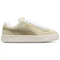 Foot Locker Puma Suede Kindersneakers - Beige - Maat 38.5 - Suède aanbieding