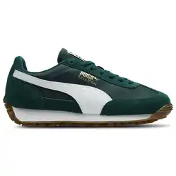 Foot Locker Puma Rider Kindersneakers - Groen - Maat 36 - Suède aanbieding