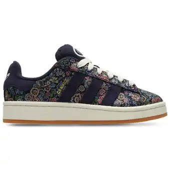 Foot Locker Adidas Campus Kindersneakers - Blauw - Maat 36 2/3 - Suède aanbieding