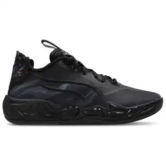Foot Locker Puma Mb.04 Low Team Kindersneakers - Zwart - Maat 36 - Leer aanbieding