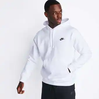 Foot Locker Nike Club Hoodies Heren - Wit - Maat L aanbieding