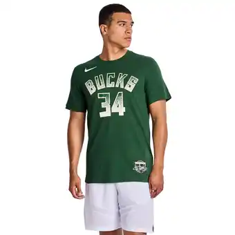 Foot Locker Nike NBA T-shirts Heren - Rood - Maat XL - Katoen Jersey aanbieding