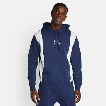 Foot Locker Nike Swoosh Hoodies Heren - Blauw - Maat L aanbieding