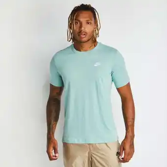 Foot Locker Nike Club T-shirts Heren - Grijs - Maat XS aanbieding