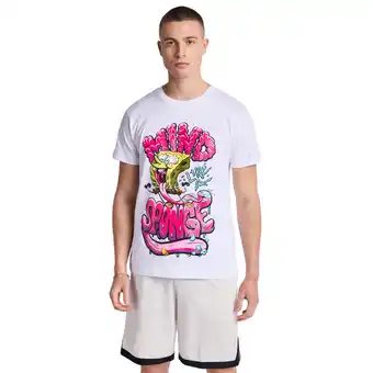 Foot Locker MERCHCODE Sponge Bob T-shirts Heren - Wit - Maat XS - Katoen Jersey aanbieding