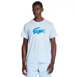 Foot Locker Lacoste Big Croc Logo T-shirts Heren - Blauw - Maat XS aanbieding