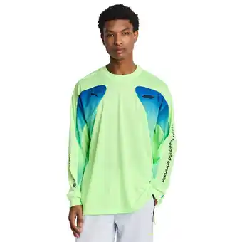Foot Locker Puma X A$ap T-shirts Heren - Groen - Maat S - Katoen Jersey aanbieding