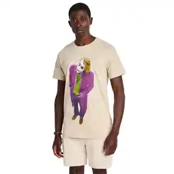 Foot Locker MERCHCODE Joker T-shirts Heren - Beige - Maat XS - Katoen Jersey aanbieding