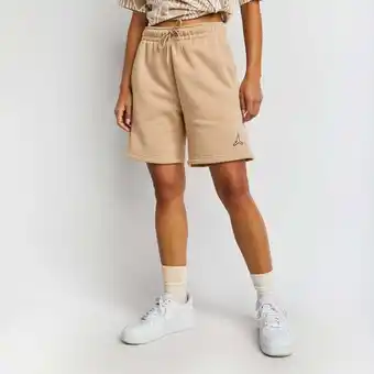 Foot Locker Jordan Flight Korte Broeken Dames - Beige - Maat XS aanbieding