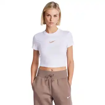 Foot Locker Nike Chill Knit T-shirts Dames - Wit - Maat M aanbieding