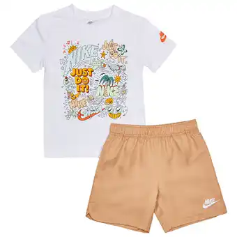 Foot Locker Nike Gfx Trainingspakken Peuter - Beige - Maat 92 - 98 CM aanbieding
