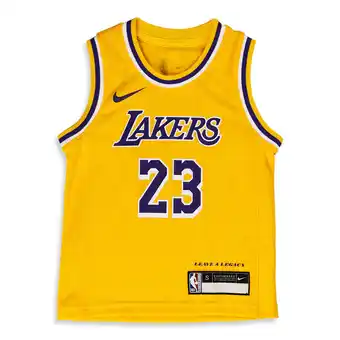 Foot Locker Nike NBA Truien/Replica's Peuter - Geel - Maat 116 - 122 CM aanbieding