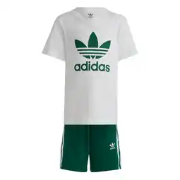 Foot Locker Adidas Trefoil Trainingspakken Peuter - Groen - Maat 117 - 122 CM aanbieding