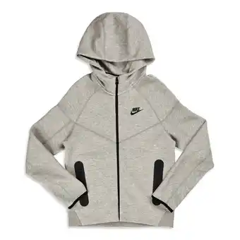 Foot Locker Nike Tech Fleece Hoodies Kinder - Grijs - Maat 128 - 137 CM aanbieding