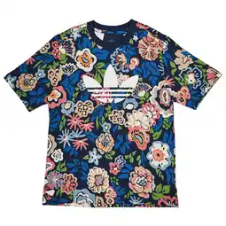 Foot Locker Adidas Originals X Liberty London T-shirts Kinder - Blauw - Maat 123 - 129 CM aanbieding