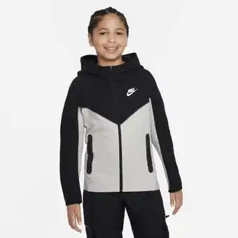 Foot Locker Nike Tech Fleece Hoodies Kinder - Grijs - Maat 128 - 137 CM aanbieding