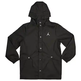 Foot Locker Jordan Rain Jassen Kinder - Zwart - Maat 128 - 137 CM - Poly Woven aanbieding