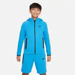 Foot Locker Nike Tech Fleece Hoodies Kinder - Blauw - Maat 128 - 137 CM aanbieding