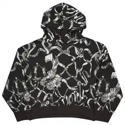 Foot Locker Jordan Brooklyn Aop Hoodies Kinder - Grijs - Maat 147 - 158 CM aanbieding