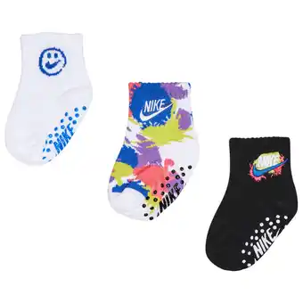 Foot Locker Nike Kids Ankle No Slip 3 Pack Sokken Unisex - Wit - Maat 34 - 38 aanbieding