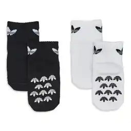 Foot Locker Adidas Kids Antislip 2 Pack Sokken Unisex - Zwart - Maat 6- 12 MONTHS aanbieding