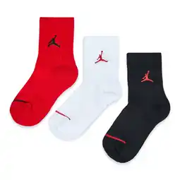 Foot Locker Jordan Kids Crew Sokken Unisex - Zwart - Maat 31 - 34 - Katoen aanbieding