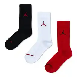 Foot Locker Jordan Kids Crew Sokken Unisex - Rood - Maat 34 - 38 - Katoen aanbieding