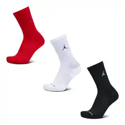 Foot Locker Jordan Everyday Max Crew 3 Pack Sokken Unisex - Zwart - Maat 43 - 46 aanbieding