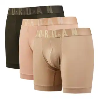 Foot Locker Jordan Trunk 3 Pack Ondergoed Unisex - Zwart - Maat S - Katoen aanbieding