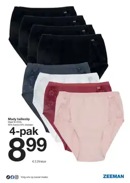 Zeeman Mady tailleslip aanbieding